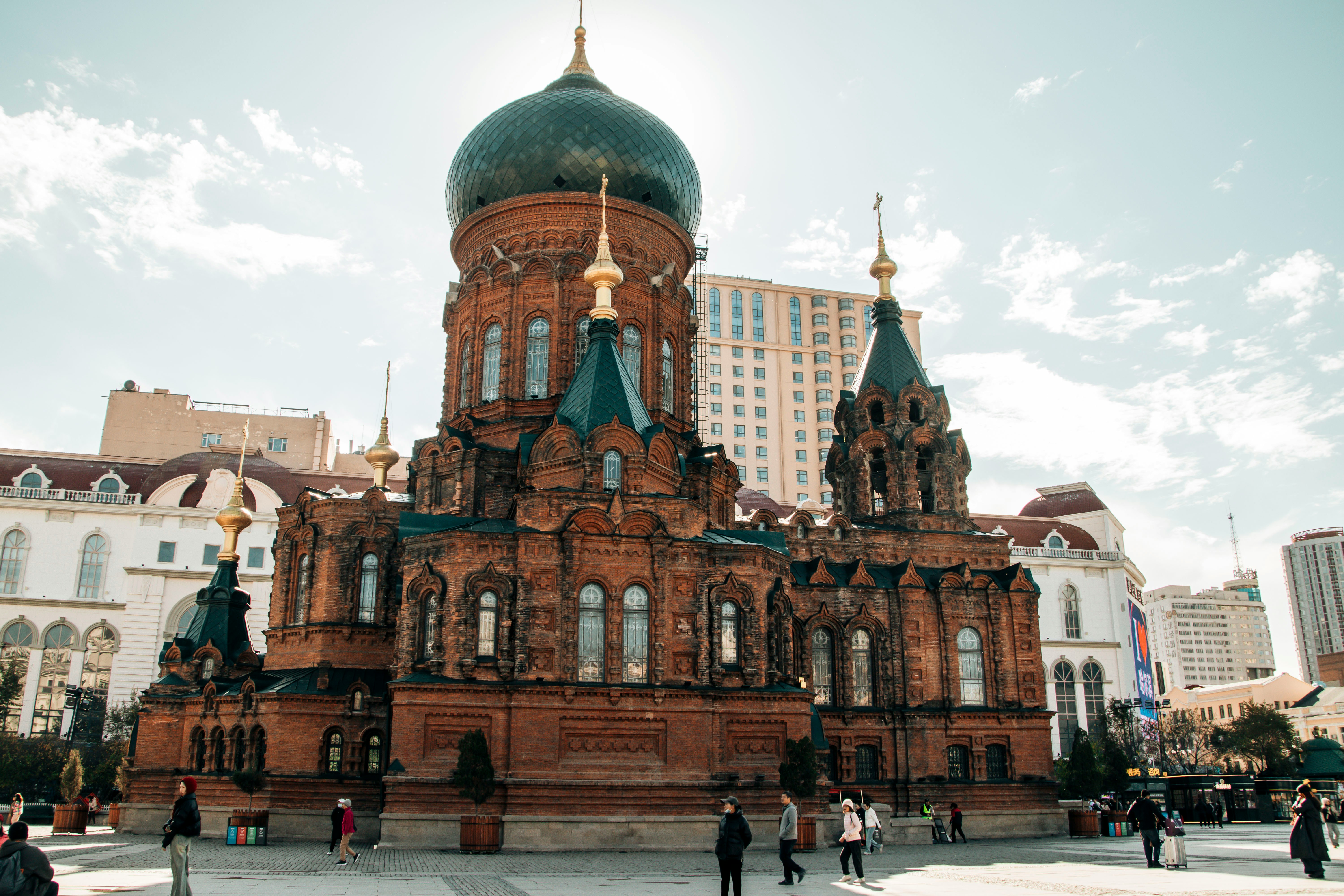 Harbin Ice and Snow World and Saint Sophia Cathedral