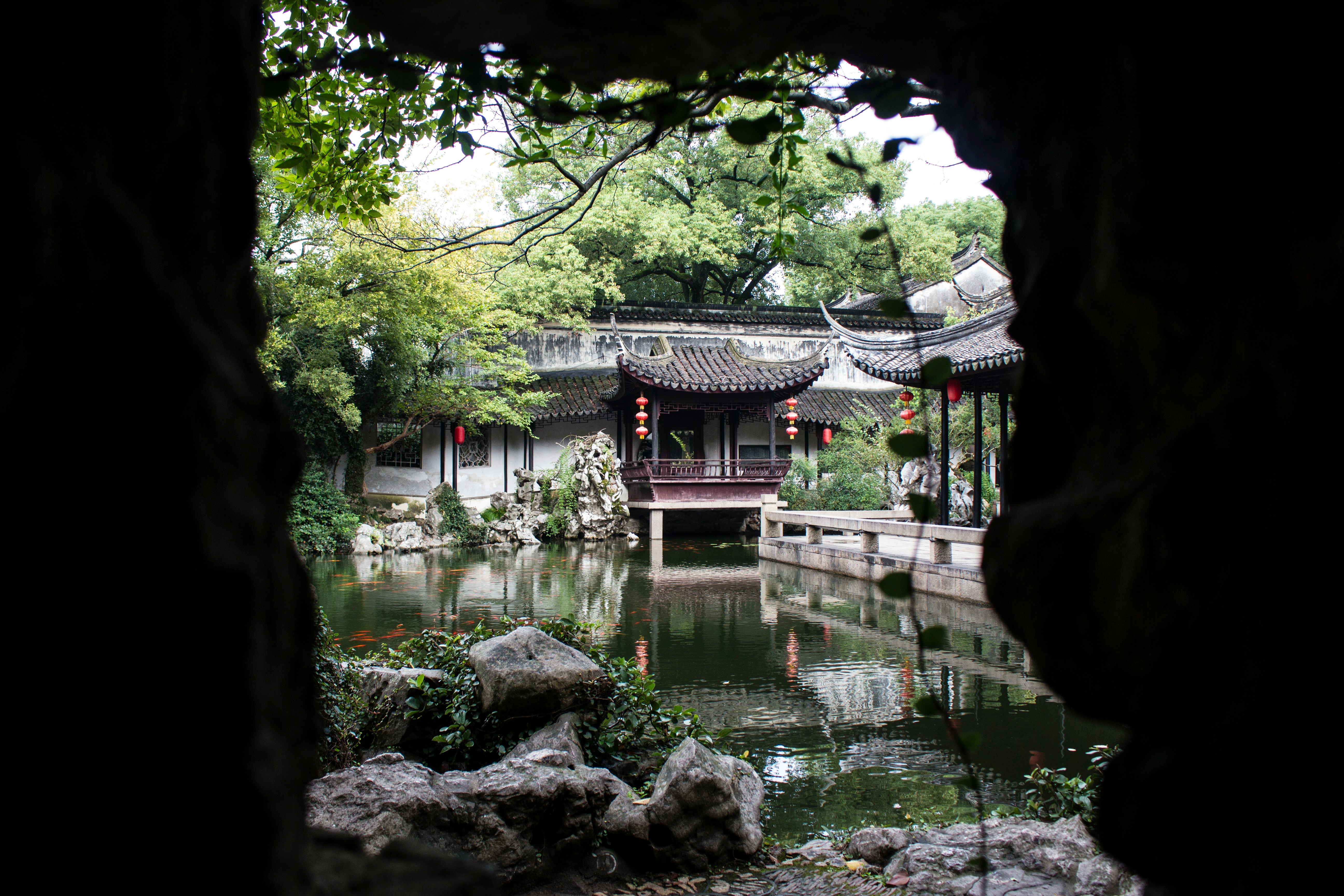 Suzhou classical gardens and canals