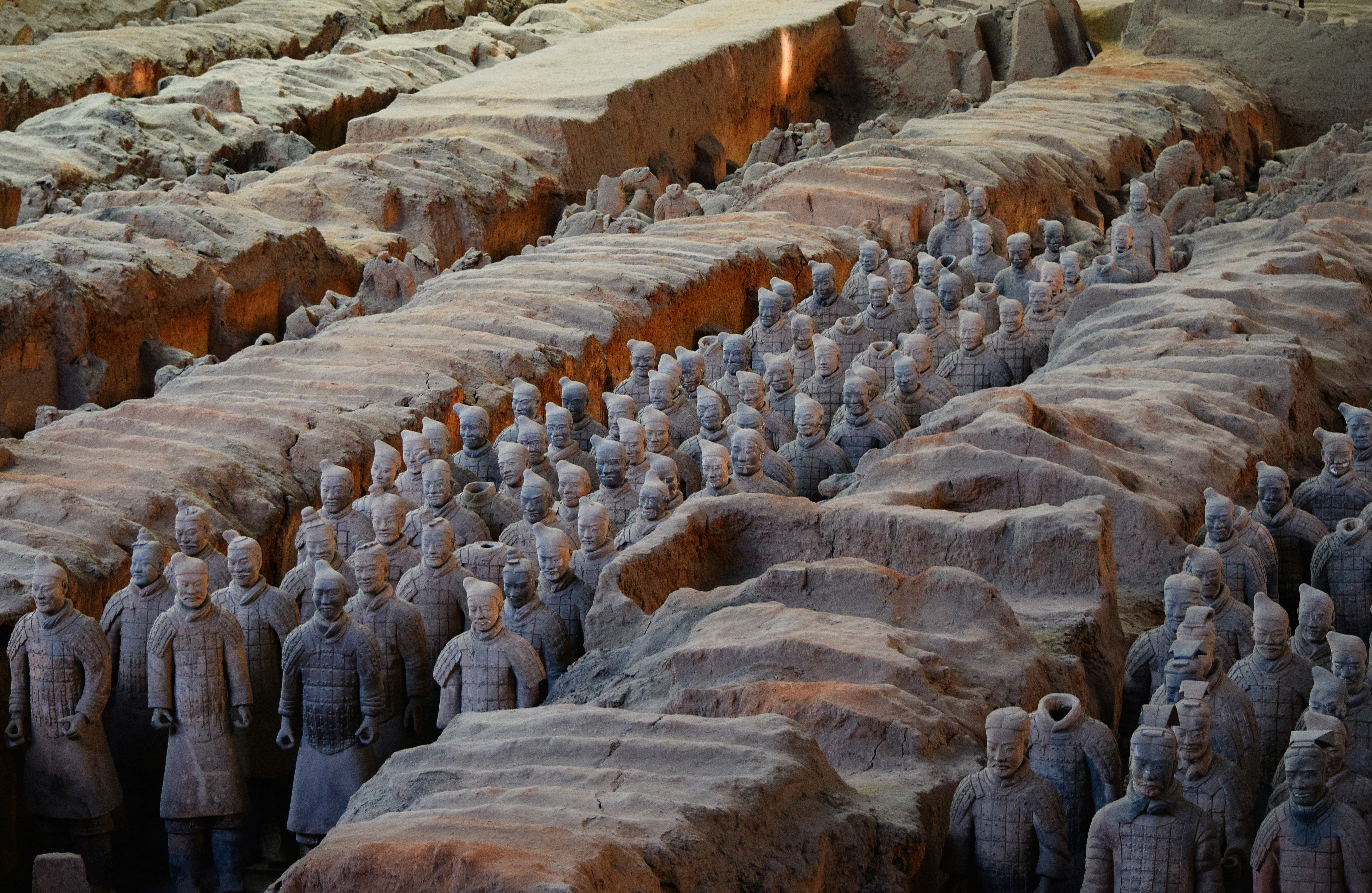 Xi'an Terracotta Warriors and ancient city wall